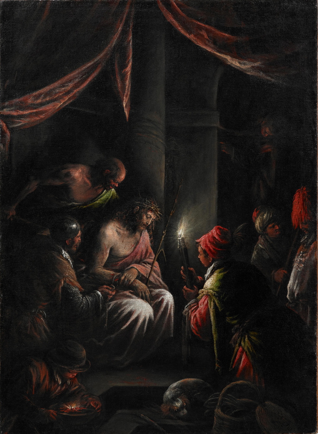Francesco Bassano-127-Cristo deriso